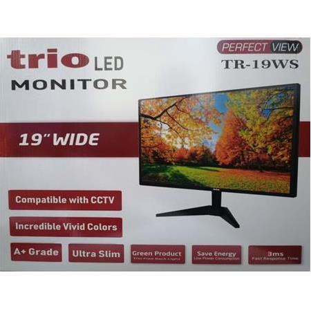 TRIO TR-19WS 19" LED MONİTÖR DAHİLİ HOPARLÖR