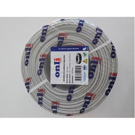 ONLİ CCTV KABLO 2+1 0.50 MM 250MT TOP