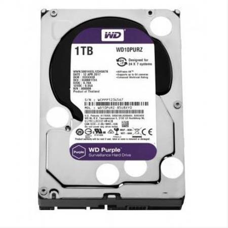 1 TB WD Purple SATA 6Gb/s 64MB DV 7x24 WD10PURZ