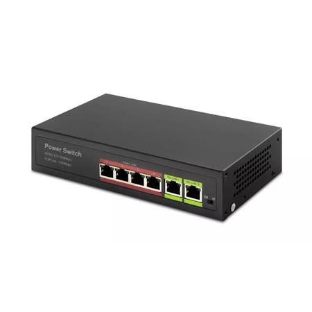 HADRON HD04 POE SWİTCH 4 PORT 2 UPLİNK 4+2 10/100 MBPS