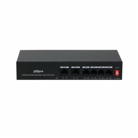 DAHUA DH-PFS3006-4ET-36 - 6-Port Fast Ethernet Switch with 4-Port PoE
